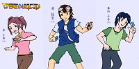 Fanart: Digimon Alpha Generation - Maincast