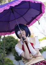 Cosplay-Cover: Rikka Takanashi (Sommer Schuluniform)