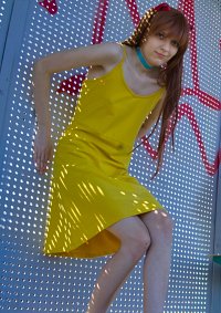 Cosplay-Cover: Asuka Soryu Langey (yellow dress)
